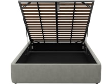 Leo Gas Lift Bed Base Toorak Pebble color Toorak Pebble