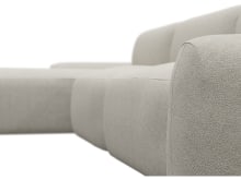 Beckett Noa Desert Chaise Sofa - 3 Seater color Noa Desert