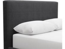 Haven Gas Lift Bed Plaza Flint Grey color Plaza Flint Grey