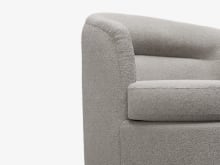 Penelope Swivel Chair Boucle Pumice color Boucle Pumice