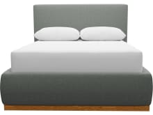 Haven Dark Gas Lift Bed Tribute Storm color Tribute Storm