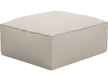 Kai Santa Fe Sand Ottoman color Santa Fe Sand