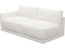 Haven Noa Fog Left Arm Facing 3 Seater Sofa Module color Noa Fog