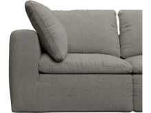 Cloud Isla Soft Grey Modular Sofa - 3 Piece color Isla Soft Grey