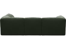 Kai Muse Forest Modular Sofa - 4 Seater and Ottoman color Muse Forest