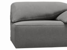 Clarence California Slate 2 Seat Right Arm Facing Sofa Module color California Slate