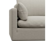 Willow Noa Desert 1 Seat Left Arm Facing Sofa Module color Noa Desert