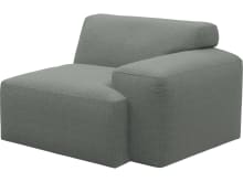 Copenhagen Tribute Storm Right Arm Facing Sofa Module color Tribute Storm