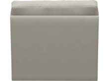 Monica California Ivory Armless Sofa Chair Module color California Ivory