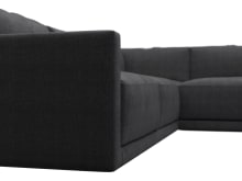 Haven Plaza Flint Grey Modular Sofa - 7 Seater color Plaza Flint Grey