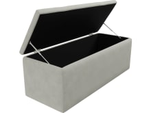Leo Blanket Box Toorak Pebble color Toorak Pebble