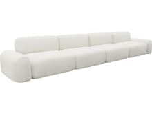Beckett Tribute Shell Modular Sofa - 4 Seater color Tribute Shell