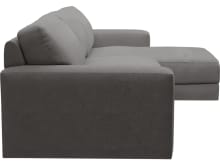 Monica California Slate Chaise Sofa - 3 Seater color California Slate