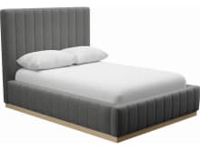 Brentwood Gas Lift Bed Maya Flint color Maya Flint