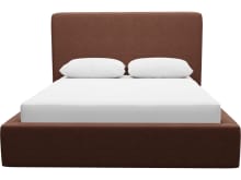 Felix Gas Lift Bed Muse Rust color Muse Rust