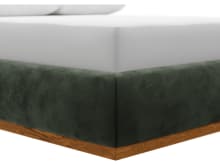 Haven Dark Gas Lift Bed Muse Forest color Muse Forest