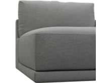 Haven Maya Flint Right Arm Facing Chair Sofa Module color Maya Flint