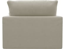 Willow Muse Flax Armchair color Muse Flax