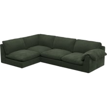 Ludlow Muse Forest Sofa - 4 Seater LAF Terminal color Muse Forest