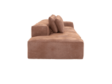 Riley Muse Dusk Modular Sofa - 1x Arm, 2x Armless, 1x Left Terminal color Muse Dusk