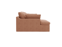 Retreat Muse Dusk Chaise Sofa - 3 Seater color Muse Dusk