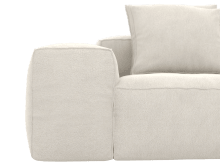 Riley California Ivory Modular Sofa - 1x Arm, 1x Armless, 1x Right Terminal color California Ivory