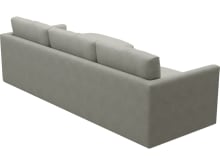 Haven Toorak Pebble Chaise Sofa - 3 Seater color Toorak Pebble