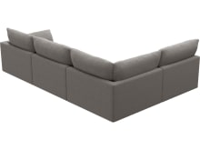 Willow Boucle Pumice Corner Sofa - 4 Seater LAF Terminal color Boucle Pumice