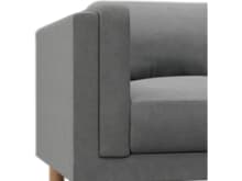 Hayes Maya Flint Sofa - 2 Seater color Maya Flint