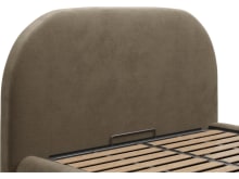 Capri Gas Lift Bed Tribute Walnut color Tribute Walnut