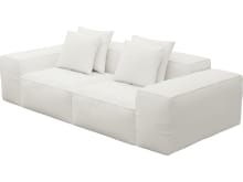Riley Tribute Shell Modular Sofa - 2 Seater color Tribute Shell