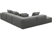 Riley Maya Flint Modular Sofa - Arm, 2x Armless, Corner, Left Terminal color Maya Flint