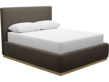 Haven Gas Lift Bed Muse Mink color Muse Mink
