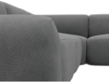 Beckett Maya Flint Modular Corner Sofa - 7 Piece color Maya Flint