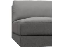 Monica California Slate Right Arm Facing Chaise Module color California Slate