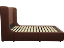 Lucy Drawer Bed Muse Rust color Muse Rust