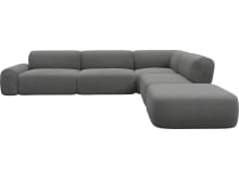 Beckett Maya Flint Modular Sofa - 6 Piece color Maya Flint