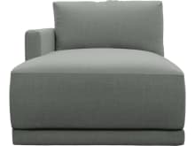 Haven Tribute Storm Left Arm Facing Chaise Module color Tribute Storm