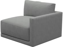 Haven Maya Flint Right Arm Facing Chair Sofa Module color Maya Flint