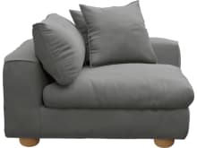 Tully Maya Flint Right Arm Facing Chair Module color Maya Flint