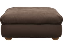 Tully Muse Chocolate Ottoman color Muse Chocolate