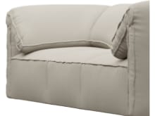 Kai Isla Sea Pearl Modular Sofa - 3 Seater color Isla Sea Pearl