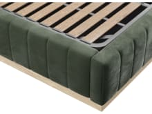 Brentwood Gas Lift Bed Muse Forest color Muse Forest