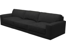 Monica California Charcoal Sofa - 3 Seater color California Charcoal