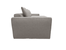 Riley Apt Boucle Pumice Sofa - 3 Seater Chaise color Boucle Pumice