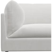 Finley Muse Frost Left Arm Facing Sofa Chair Module color Muse Frost
