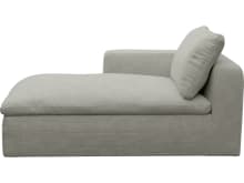 Cloud Deep Chaise Left Module Toorak Pebble color Toorak Pebble