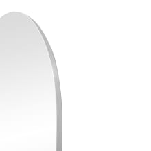 Mansour Arched Floor Mirror (Large) White - 140cm x 215cm color White