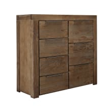 Hobart Tallboy Brushed - 7 Drawer color Rustic Brown