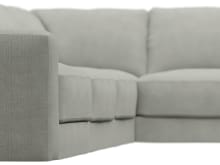 Monica Toorak Pebble Sofa - 6 Seater RAF Terminal color Toorak Pebble